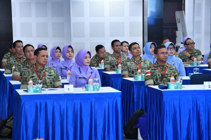 32 Perwira Menengah TNI AU Ikuti Seleksi Calon Atase Pertahanan dan Atase Udara RI
