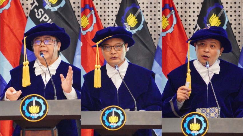 Tambah Lima Profesor Baru, ITS Perkuat Tonggak Kemajuan Bangsa
