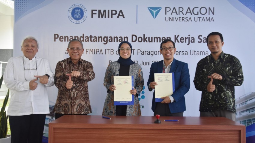 Kolaborasi FMIPA ITB & ParagonCorp, Sinergikan Dunia Pendidikan dan Industri