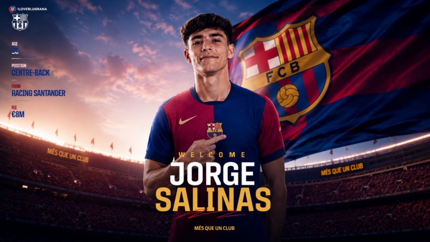 Barcelona Umumkan Rekrutan Kedua Musim Panas, Jorge Salinas dengan Bandrol 140 Miliar Pekan Depan