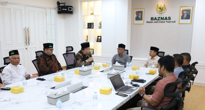 BAZNAS Siapkan Sinergi Program Air Bersih, Beasiswa hingga UMKM Bersama Al Washliyah