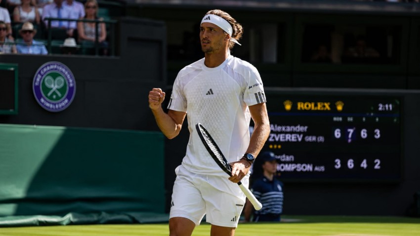 Zverev Melaju ke Babak Ketiga Wimbledon, De Minaur dan Fritz Juga Tampil Perkasa