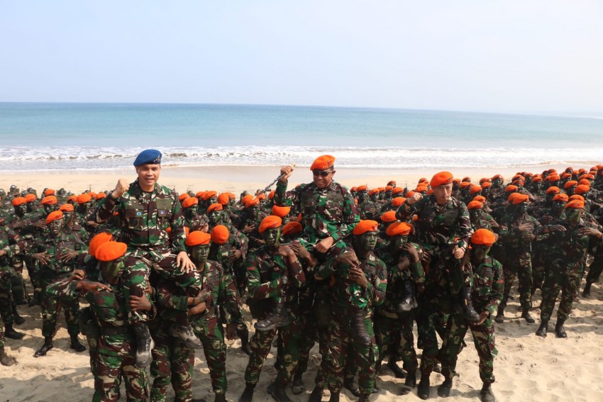 424 Lulusan Pendidikan Komando A-49 Resmi Perkuat Korpasgat