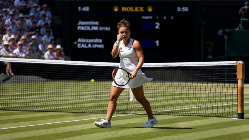 Ditonton Federer, Alexandra Eala Kalah Duel Melawan Paolini di Babak Keempat Wimbledon