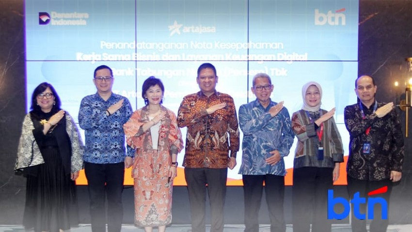 BTN Gandeng Artajasa Perkuat Infrastruktur Digital, Siap Perluas Layanan Keuangan Modern