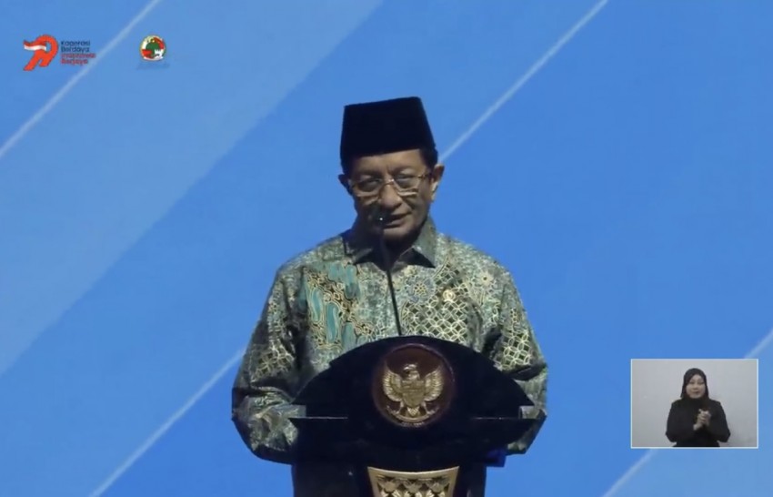 Menag Nasaruddin Umar Ajak Bangun Indonesia sebagai Ibadah di Peringatan Harkopnas ke-79