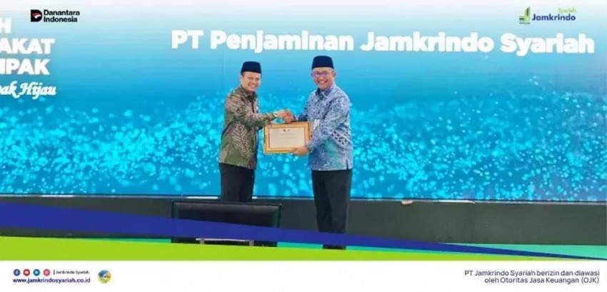 Jamkrindo Syariah Raih Anugerah Program Dampak Hijau Terbaik, Bukti Komitmen pada Kepatuhan Syariah dan Lingkungan