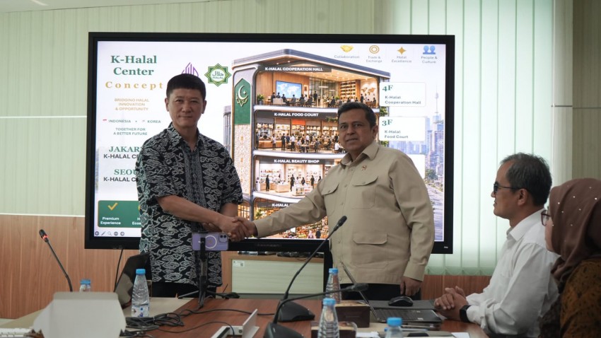 BPJPH Gandeng Korea Kembangkan Teknologi Jaminan Produk Halal dan Halal Logistics