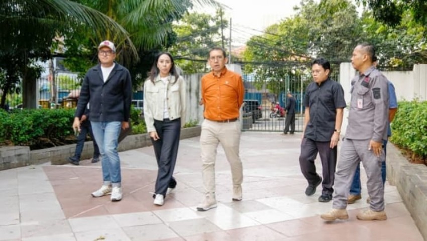 Fadli Zon Tinjau Taman Proklamasi, Rekonstruksi Rumah Proklamasi Segera Disiapkan