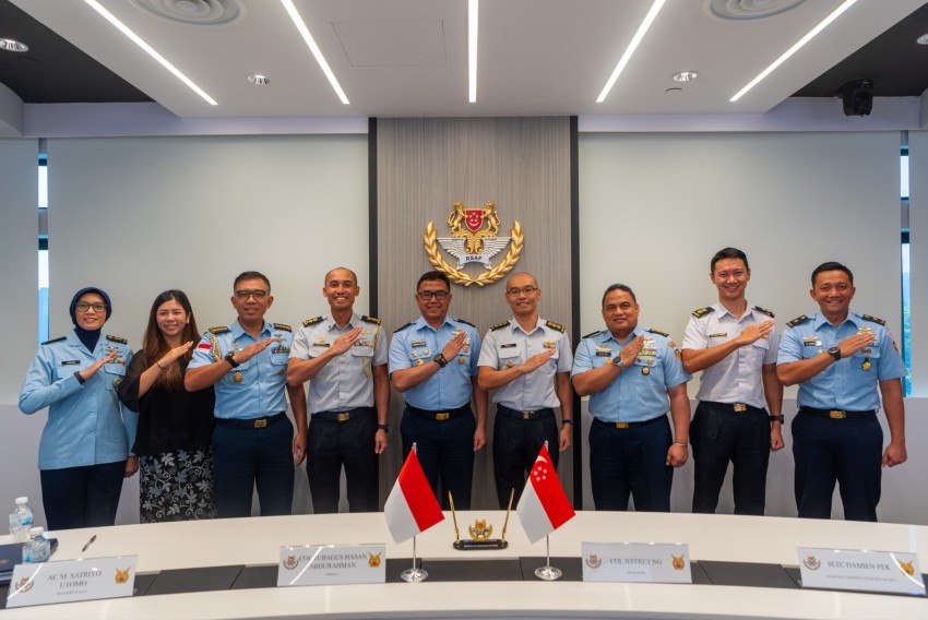 TNI AU dan RSAF Perkuat Kerja Sama Penggunaan Air Weapons Range Siabu