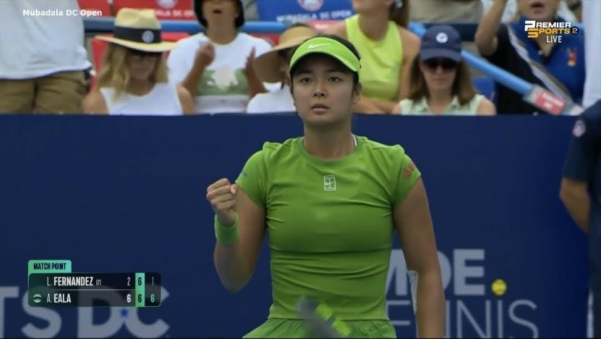 Eala Bikin Kejutan Lagi, Juara Bertahan Leylah Fernandez Ditumbangkan di Mubadala DC Open