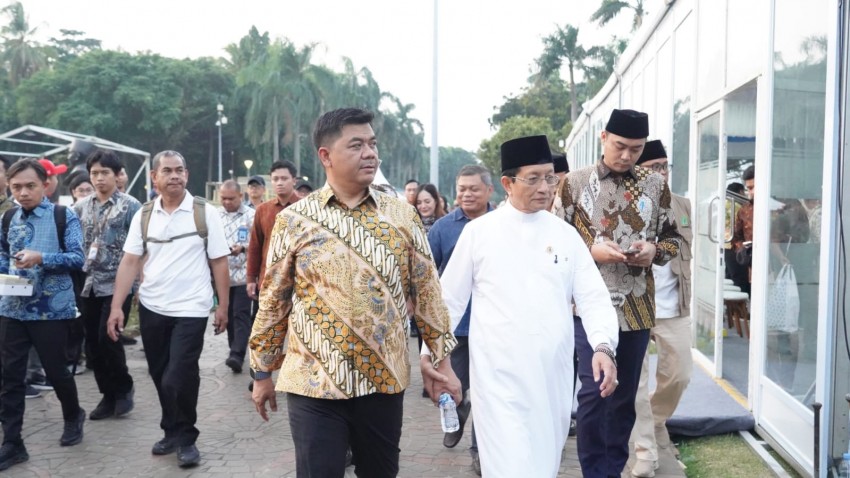 Jelang Pelaksanaan Zikir & Doa Kebangsaan di Monas, Berbagai Fasilitas Telah Rampung Disiapkan
