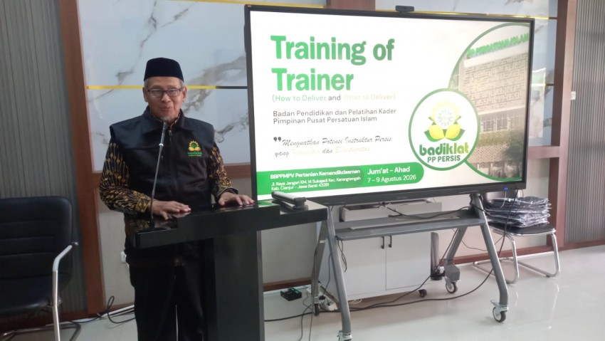 Tutup ToT IV, Badiklat Persis Ajak Instruktur Garap Dunia Training