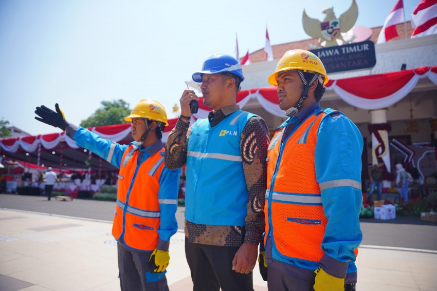 Kelistrikan Nasional Andal, PLN Sukses Layani Upacara HUT Ke-81 RI di Istana Merdeka dan di Berbagai Daerah