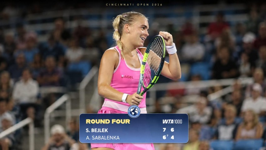 Petenis Dunia No 1 Aryna Sabalenka Tersingkir dari Cincinnati Open