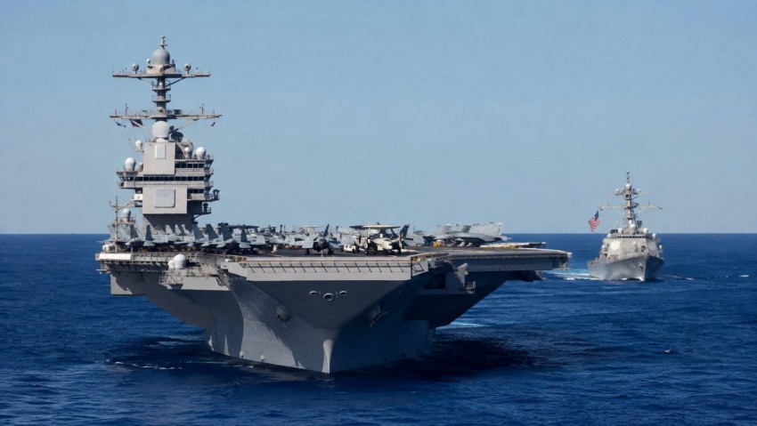 Kapal Induk AS Tiba di Timur Tengah, USS Abraham Lincoln Digantikan