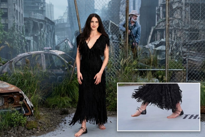 Nyeker tapi Chanel? Sandal Tanpa Sol Ini Dipakai Margaret Qualley di Red Carpet