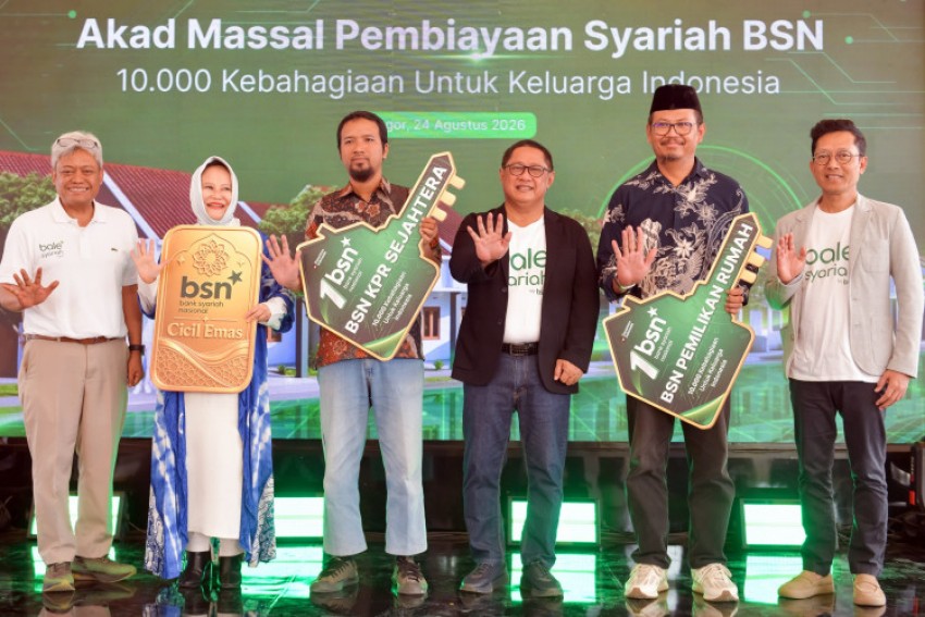 BSN Kuasai 84% KPR Subsidi Syariah, 10 Ribu Akad Digelar Serentak