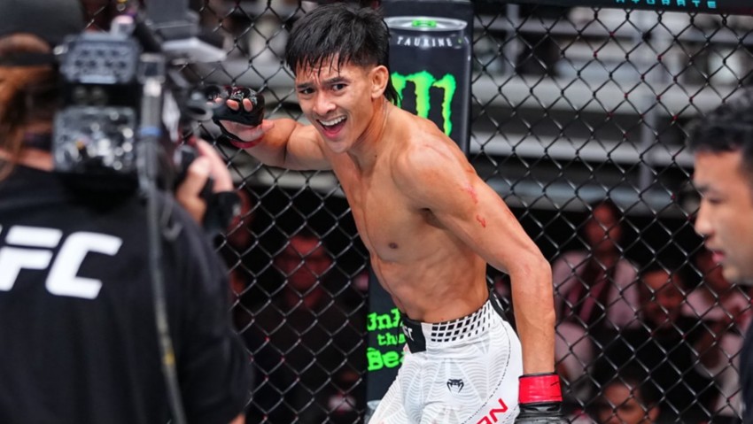 Bilal Hasan Menang KO di UFC Shanghai, Awali Debut dengan Tarian Michael Jackson
