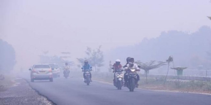 Meski Krisis Kabut Asap, Sekolah di Kalimantan Tengah Tak Diliburkan Hanya Jam Masuk Diubah