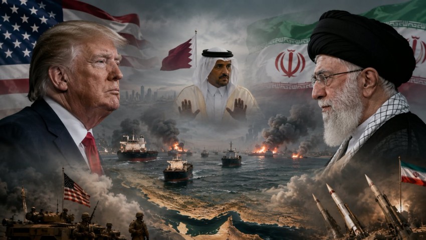 AS-Iran Kembali Saling Serang, Qatar Desak Keduanya Segera Kembali ke Meja Perundingan
