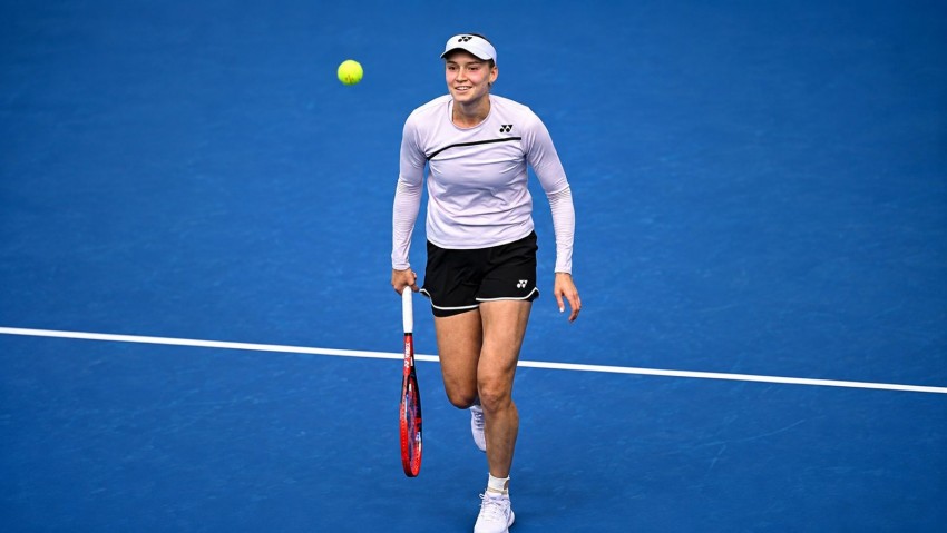 Si Cantik Rybakina Mengawali Perburuan Peringkat Satu Dunia di US Open Sukses Tumbangkan Thea Frodin