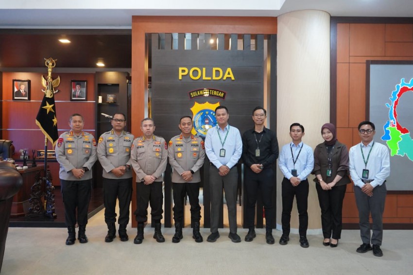 Kapolda Sulteng Terima Kunjungan Bank Syariah Nasional, Sinergi Perbankan Diperkuat