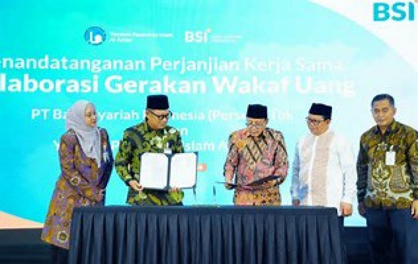 BSI Gandeng Al Azhar Luncurkan Deposito Wakaf, Bisa Transaksi Digital via BYOND dan QRIS