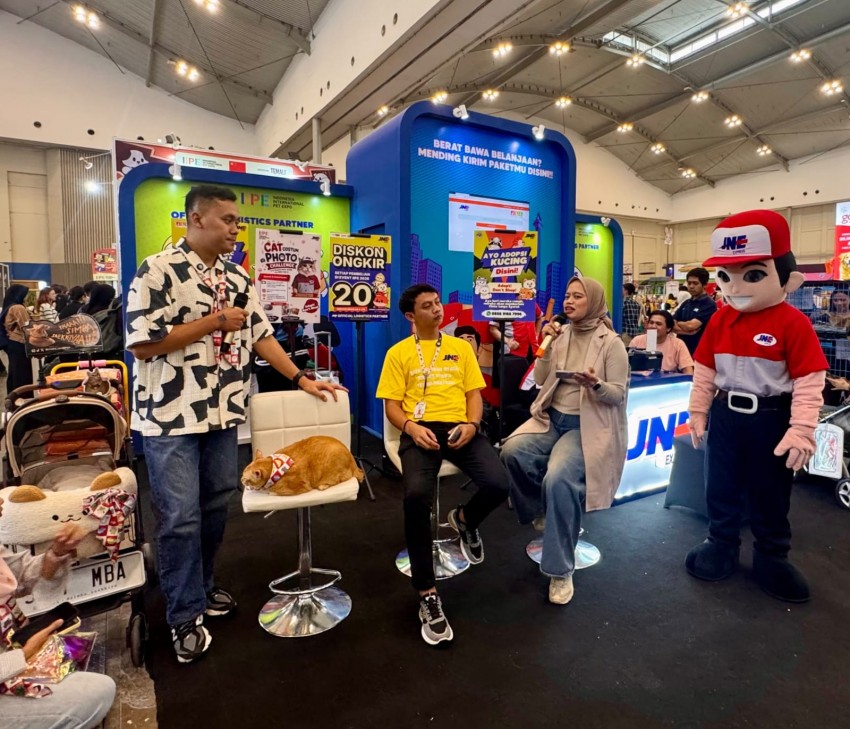 JNE Kembali Jadi Official Logistics Partner di IIPE Tahun 2026