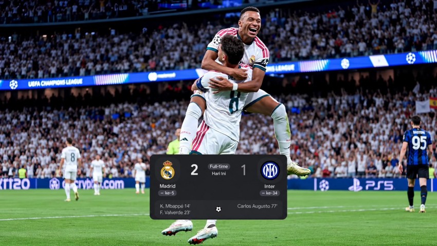 Real Madrid 2-1 Inter: Statistik Pertandingan - Mbappe dan Valverde Manfaatkan Kesalahan di Laga Sengit Bernabeu