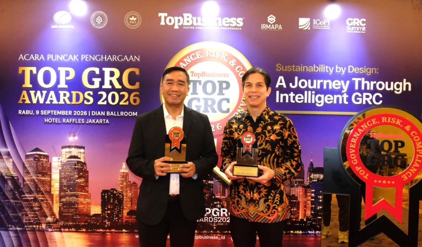 Bank Muamalat Raih 2 Penghargaan TOP GRC Awards 2026, Imam Teguh Saptono Jadi GRC Leader