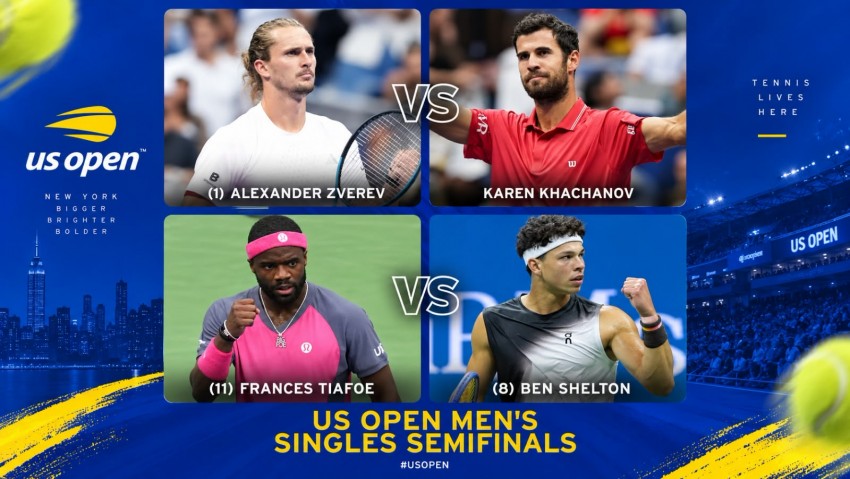 Alexander Zverev Kalahkan Botic van de Zandschulp, Melaju ke Semifinal US Open, Khachanov Beruntung