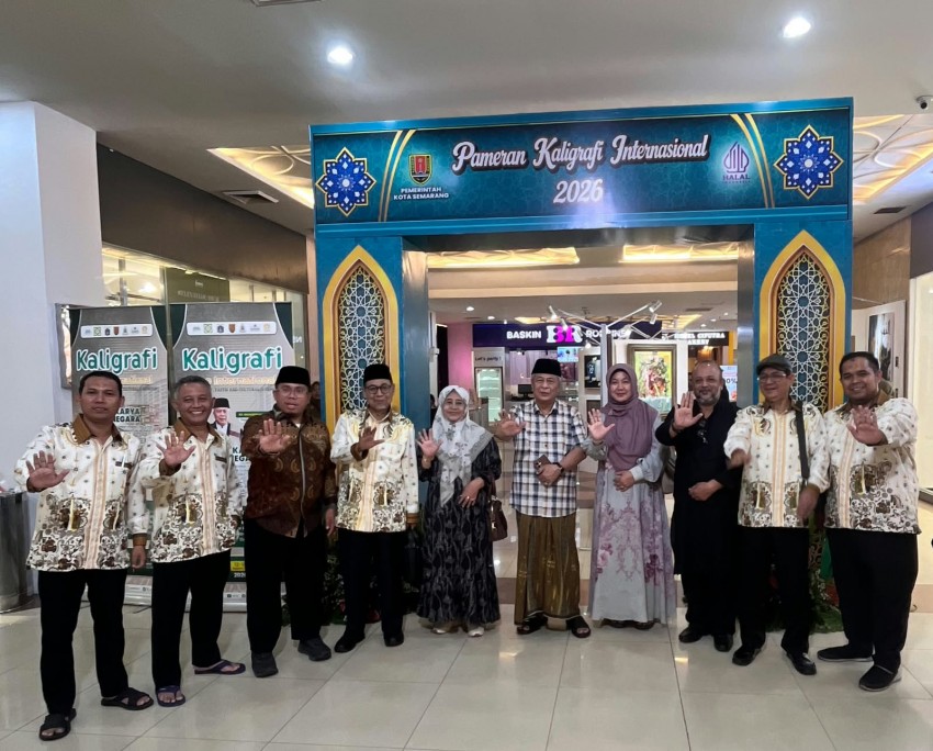 Pameran Kaligrafi Internasional 2026 di Semarang Hadirkan 250 Karya dari 50 Negara