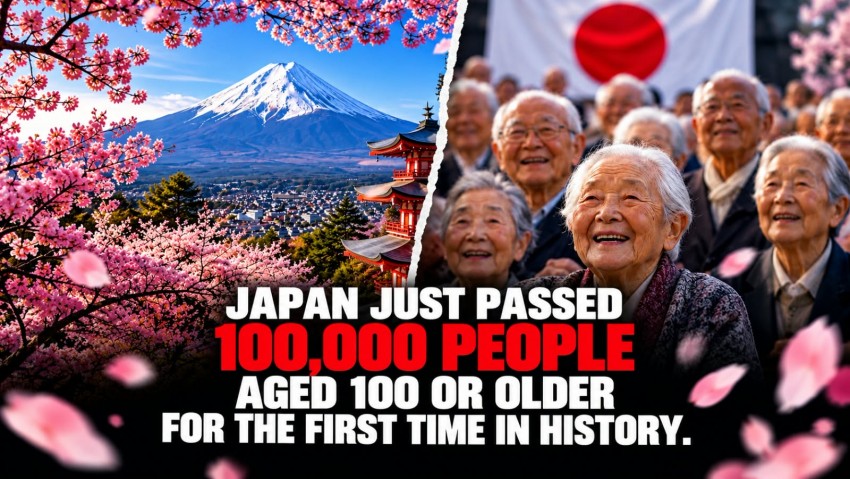 Jepang Cetak Rekor 100.000 Penduduk Berusia di Atas 100 Tahun: Bagaimana Masyarakat Menua?