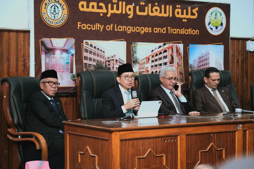Bahasa Indonesia Dipelajari di Universitas Al-Azhar, Fadli Zon Ungkap Mimpi Besarnya di Dunia Internasional