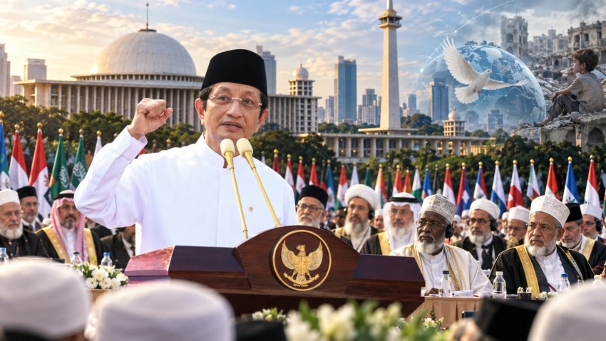 Nasaruddin Umar Kumpulkan Imam Besar dari 39 Negara di Jakarta, Bahas Perdamaian Dunia