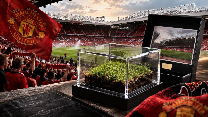 Ada-Ada Saja! Manchester United Kini Jual Rumput Bekas Old Trafford, Segini Harganya