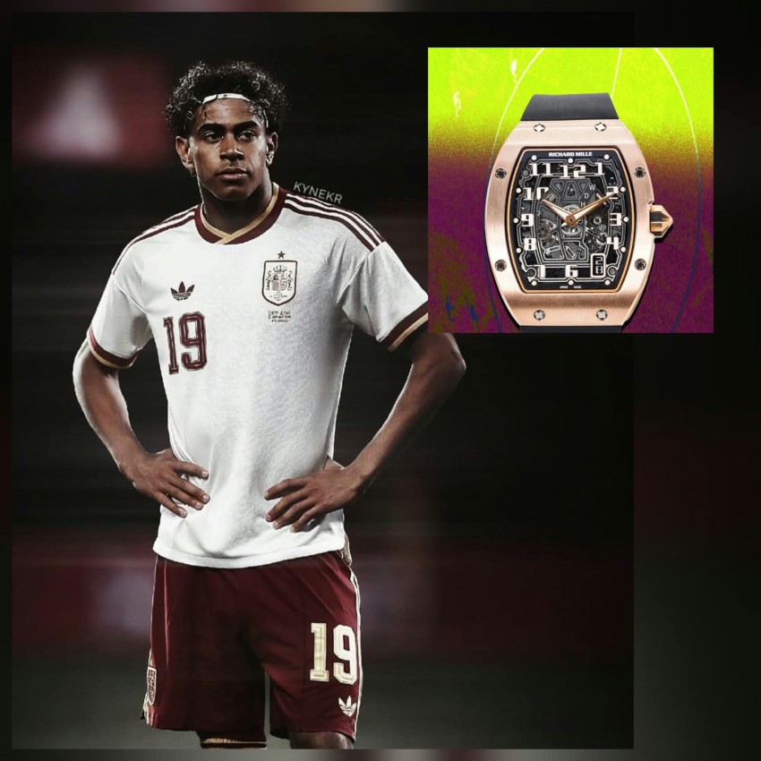Richard Mille RM 67-01 Milik Lamine Yamal Seharga Rp4,2 Miliar Sangat Layak untuk Kandidat Ballon d'Or
