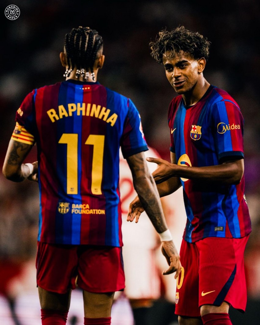 Lamine Yamal dan Raphinha Menunjukkan Sisi Baik dan Buruk Saat Jeda Internasional Bagi Barcelona