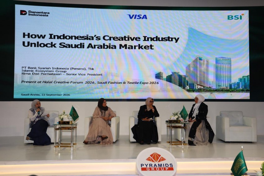 Fesyen Halal Indonesia Go Global Lewat Kolaborasi BSI di Jeddah