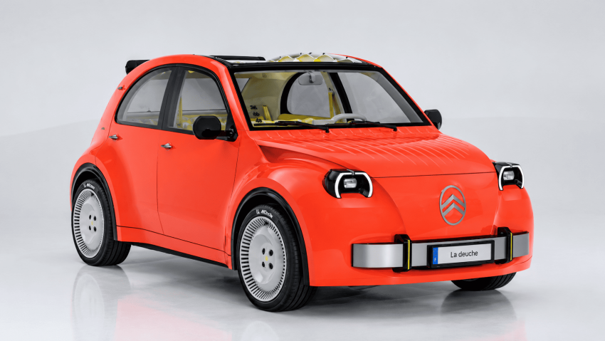 Citroen  Memperkenalkan 2 CV Concept EV Bernuansa Nostalgia Dbengan Target Harga Rp384 Juta
