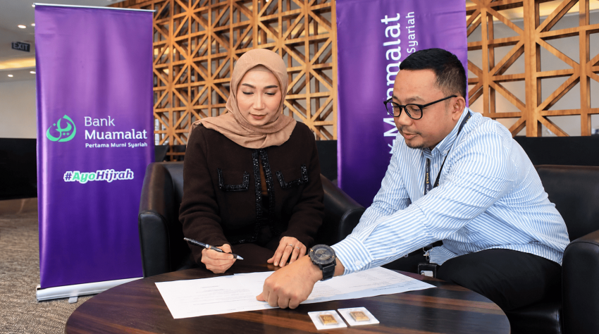 Pembiayaan Emas Bank Muamalat Meroket, Tembus Rp1,9 Triliun  Dorong Keluarga Bangun Aset Sejak Din