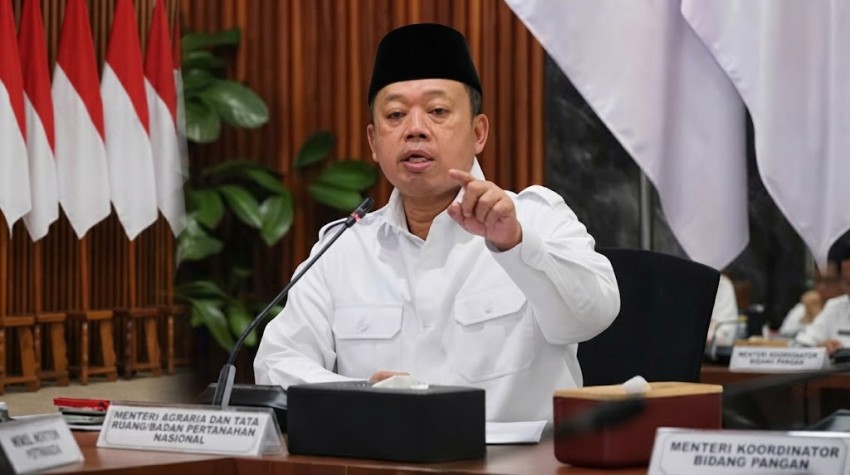 Akhirnya Menteri Nusron Wahid Muncul di Istana, Wajahnya Tampak Tidak Tenang