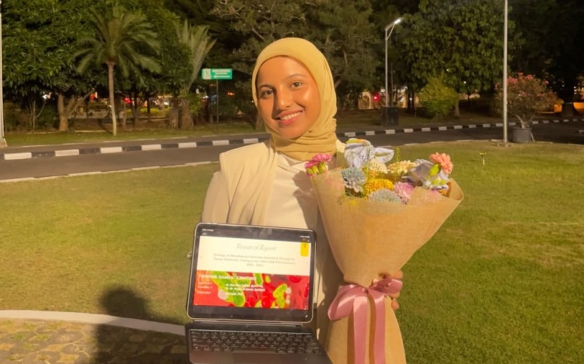 Fathimah Azzahra, Lulus Sidang Skripsi di Tengah Kesibukan Aksi Demo