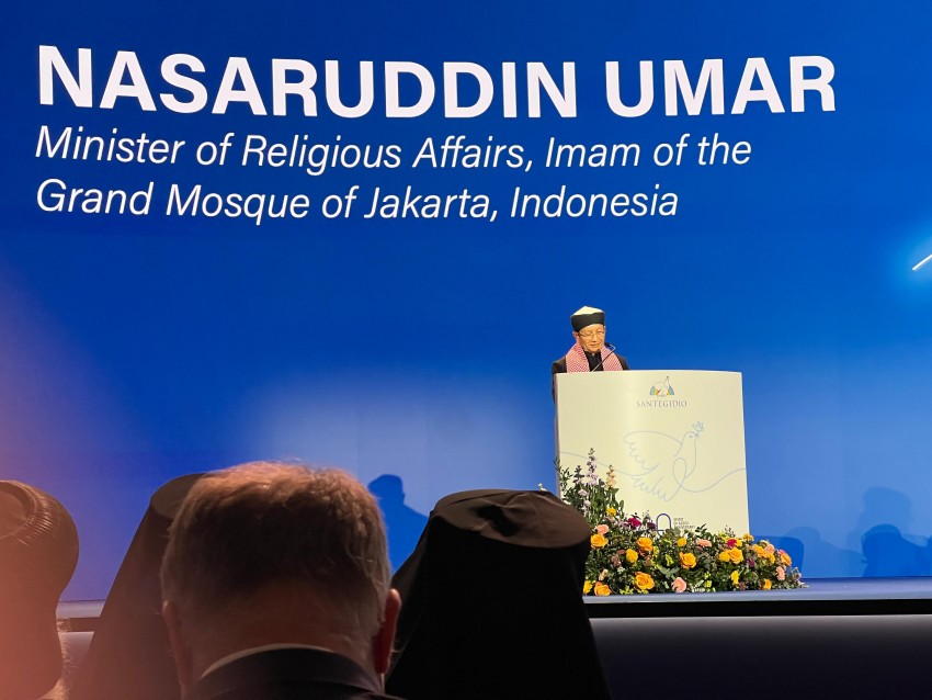 Pidato di Assisi, Gagasan Diplomasi Agama Menag Didukung Pemimpin Agama Dunia