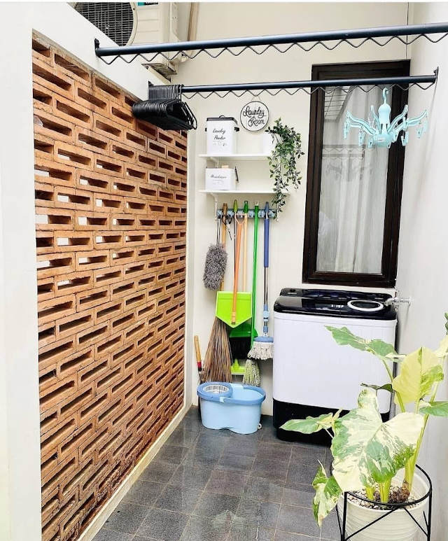Ide Pojok Laundry Menarik agar Semangat Mencuci di Rumah