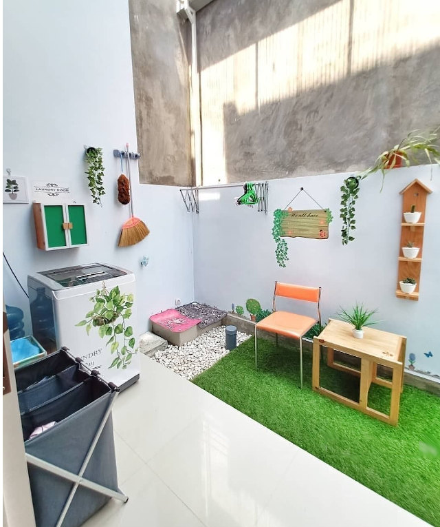 Ide Pojok Laundry Menarik agar Semangat Mencuci di Rumah