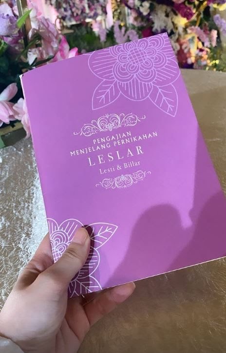 Intip Tema Serba Ungu di Pengajian Lesti Kejora dan Rizky Billar