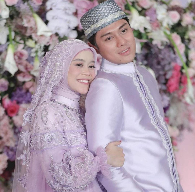 Intip Tema Serba Ungu di Pengajian Lesti Kejora dan Rizky Billar