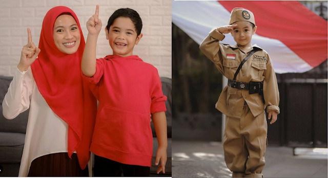 Keseruan Selebritas Indonesia Rayakan HUT Ke-76 RI